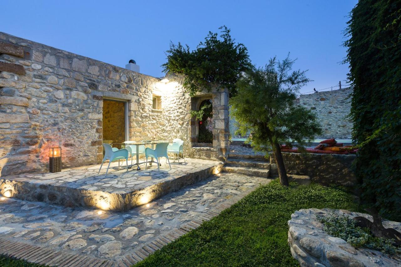 Muazzo Creta Stone House, Nature Escape With Pool, By Thinkvilla Pigí Extérieur photo