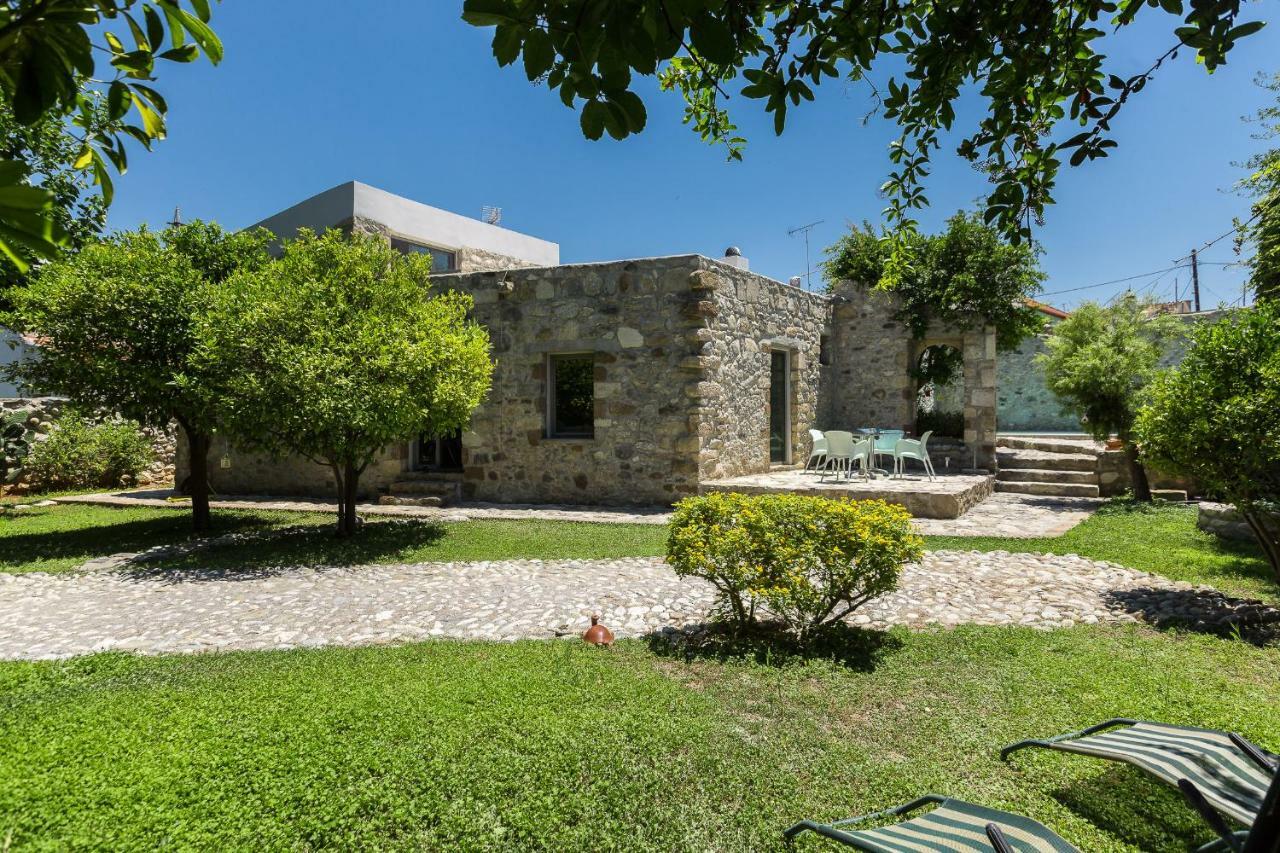 Muazzo Creta Stone House, Nature Escape With Pool, By Thinkvilla Pigí Extérieur photo