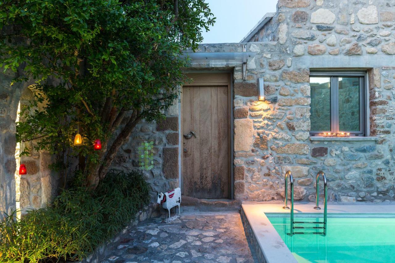 Muazzo Creta Stone House, Nature Escape With Pool, By Thinkvilla Pigí Extérieur photo