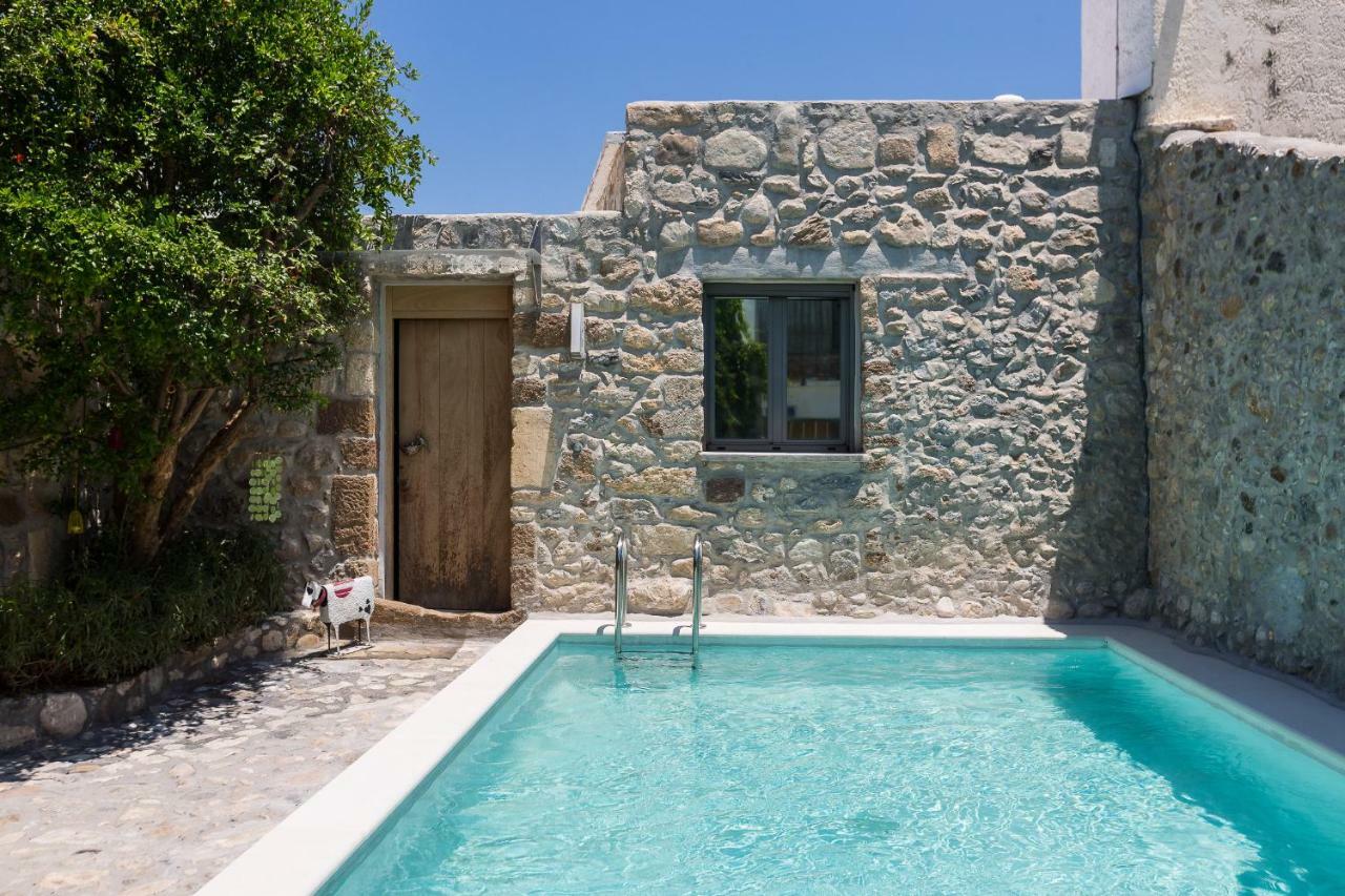 Muazzo Creta Stone House, Nature Escape With Pool, By Thinkvilla Pigí Extérieur photo