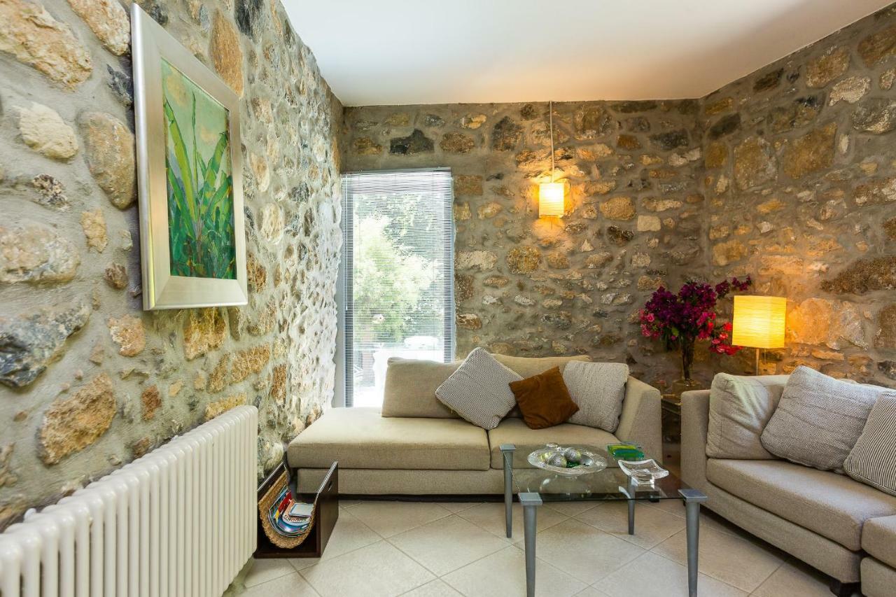 Muazzo Creta Stone House, Nature Escape With Pool, By Thinkvilla Pigí Extérieur photo