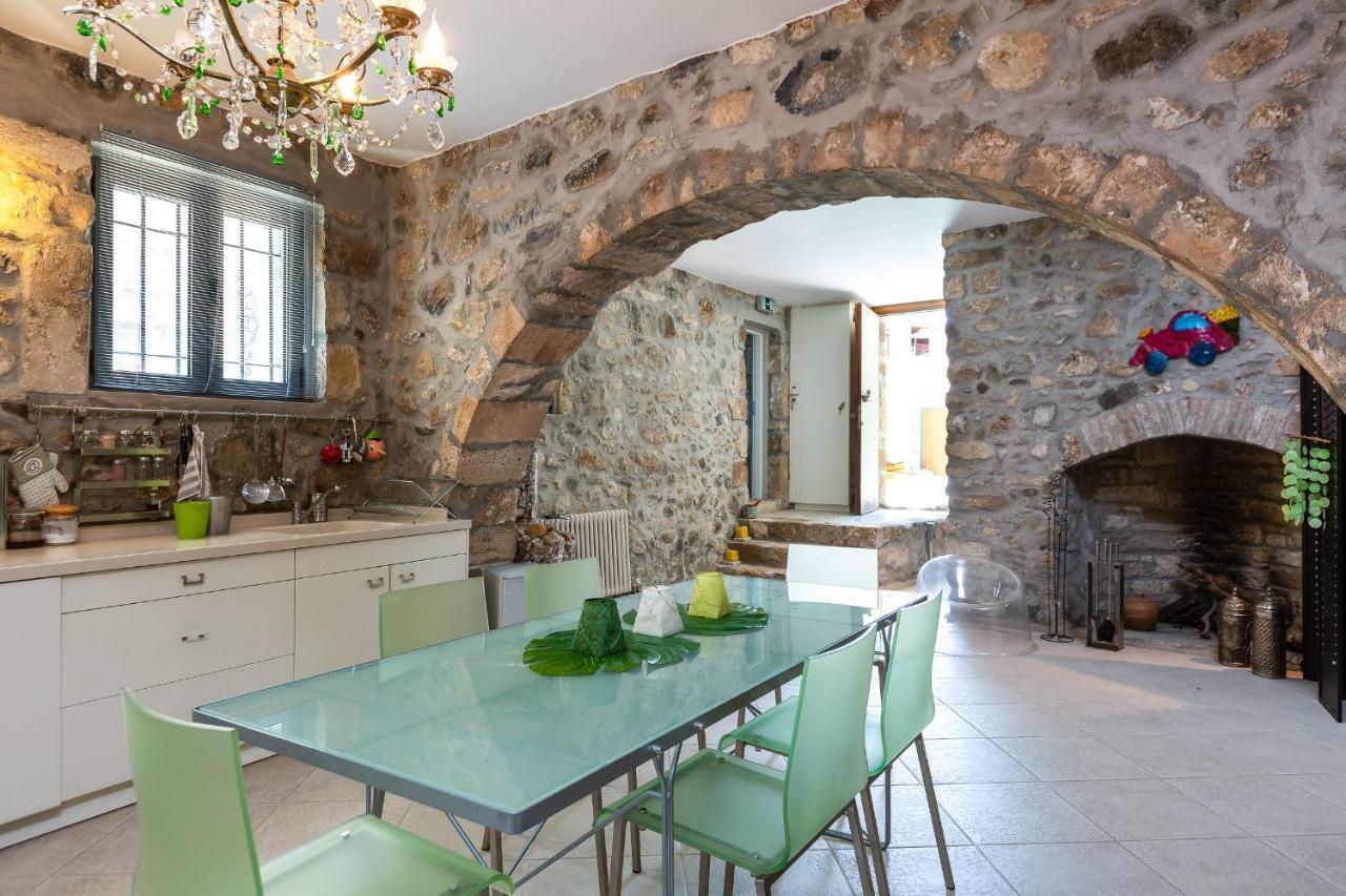 Muazzo Creta Stone House, Nature Escape With Pool, By Thinkvilla Pigí Extérieur photo